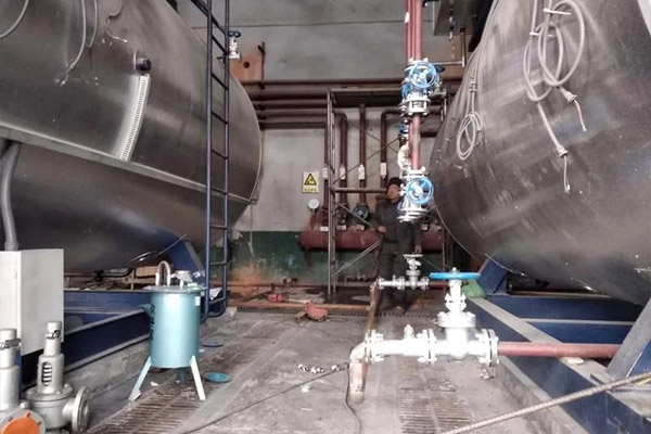 山西高平一飼料廠用4噸燃氣蒸汽鍋爐項目