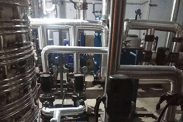 河南安陽一溫泉會館用1.75MW電熱水鍋爐項目