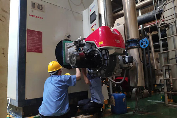 湖北武漢一汽車廠涂裝用10臺立式燃氣熱水鍋爐項目