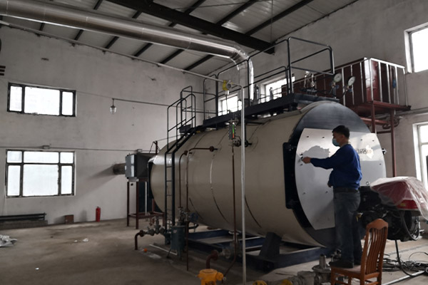 吉林通遼一農產品加工廠用4噸燃氣蒸汽鍋爐項目